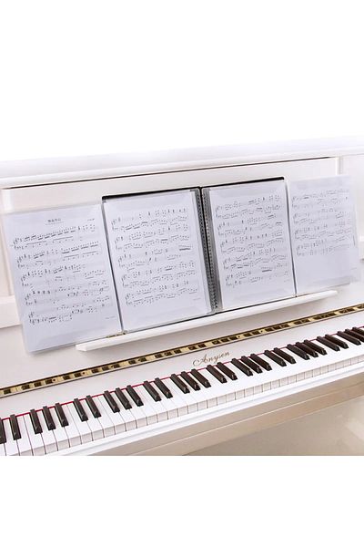 FLATSONS Fb-04 Music Score Holder A4 Size Paper Sheet Document File Organizer Folder 40 Pockets F...