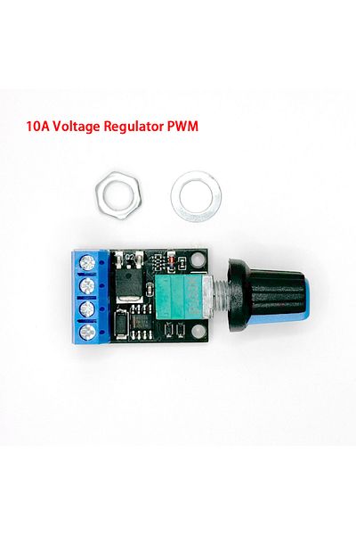 Choice 5V 12V 10A Voltage Regulator PWM DC Motor Speed Controller Governor Stepless Speed Regulator LED ...