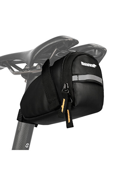 Rhinowalk حقيبة سرج صغيرة للدراجة حقيبة سرج صغيرة مقاومة للرذاذ عاكسة مع عاكس...