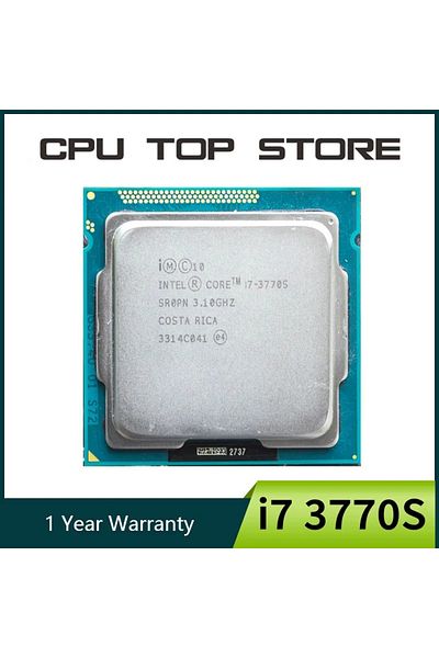 Choice Intel Core i7 3770S Processor 3.1GHz LGA 1155 Desktop CPU