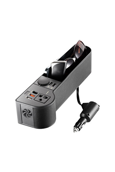 Choice1 منظم سيارة SEAMETAL قطعة واحدة مع محول 12 فولت/24 فولت إلى 220 فولت و...