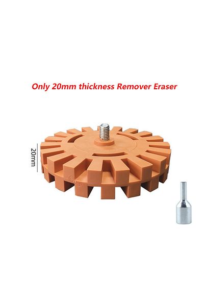 Choice 20mm Wheel Car Pneumatic Rubber Eraser Wheel Pad Disk Decal Remover Eraser Wheel Auto Glue Sticker P