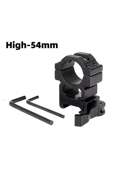 Choice High 1pc Hunting Quick Release Scope Mount Holder , 25mm 1" Rings For 20mm Weaver/picatinny Rail Sco