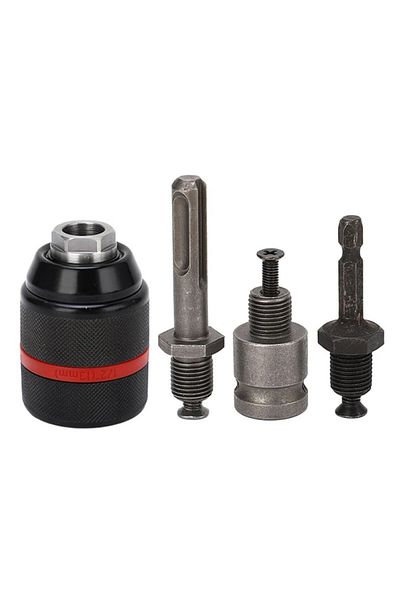 GhPcd Chuck And Shank Set 1/2-20unf 13mm Keyless Drill Chuck Hex Shank/sds/socket Square Female Adaptor Ha