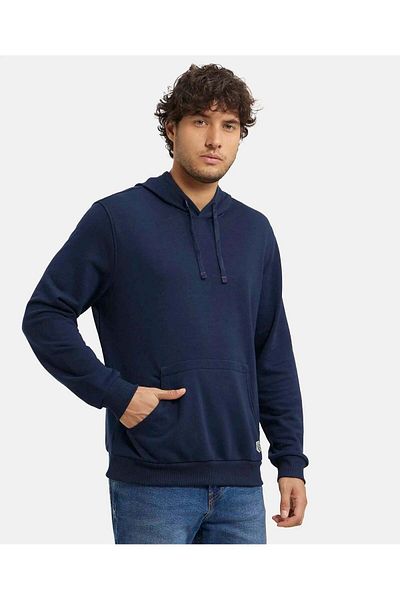 JOCKEY USA Original Mens Hoodie Sweatshirt UM54-01 Blue