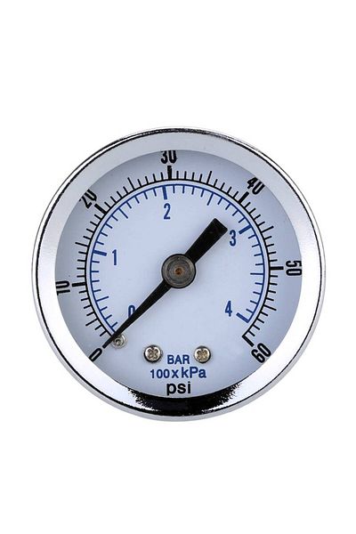 Choice Black 40mm 0-60psi 1/8" Npt Mini Pressure Gauge Air Compressor Hydraulic Vacuum Gauge Manometer Pres