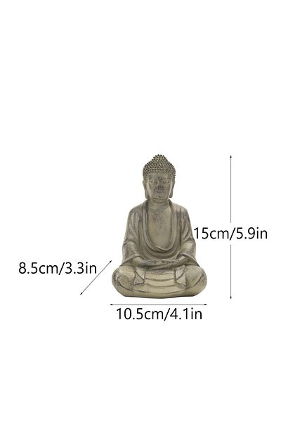 Choice A Saakar Retro Zen Buddha Statue Meditation Tathagata Monks Tibetan Buddhism Head Sculpture Home Li.