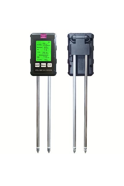 Choice St-03 6 In1 Moisture Sunlight Ph Meter Temperature Humidity Soil Fertility Garden Plants Flowers Moi