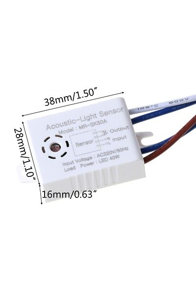 Choice 1pc 220v Intelligent Sound Voice Sensor Switch Module Detector Indoor Auto On Off Lights Switch Soun