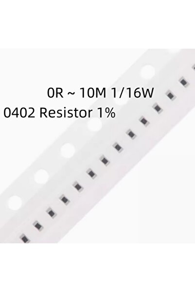 Choice 10 كيلو أوم 100 قطعة 1% 0402 مقاومة SMD 0R ~ 10 متر 1/16 واط 0.1 1 10 ...
