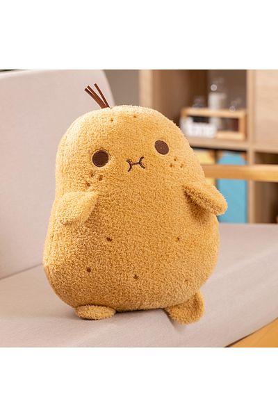 Choice About 33cm Potato Jk Kawaii Vegetable Potato Plush Pillow New Yellow With Expression Potato Soft Plu