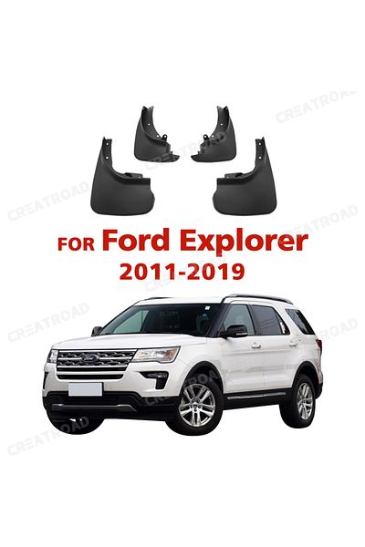 Choice OE Styled Molded Car Mud Flaps For Ford Explorer 2011-2019 2018 2017 2016 2015 Mudflaps Splash Gu...