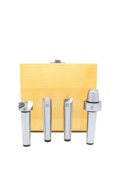 Choice Mt2 4pcs Set Mt1/mt2 Spur Live Center Drive Spur Driver Dead C Enter With Wooden Case For Metalworki