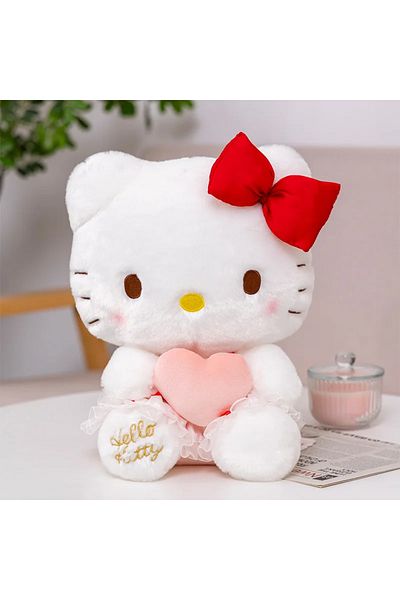 Choice 30cm Sanrio Plushie Hello Kitty Plush Toy Sponge Bob Plush Stuffed Cute Cartoon Doll Pillow Anime Ho