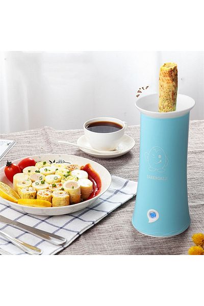Choice 220V Electric Household DIY Electric Automatic Rising Egg Roll Maker Cooking Tool Egg Cup Omelett...
