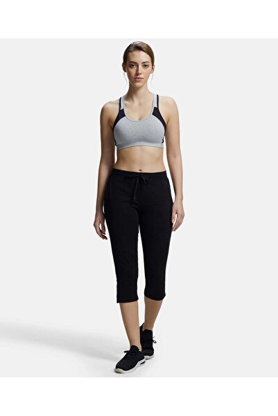 JOCKEY Power Back Padded Active Bra 1380-01 Gray