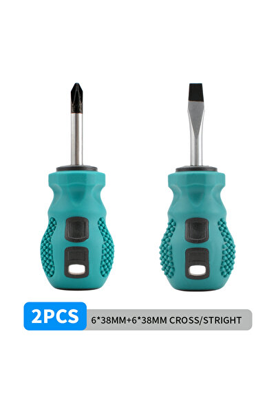 Choice طقم أدوات مفك براغي أخضر يدوي مع رأس فيليبس ورأس مشقوق، طقم مفك براغي ...