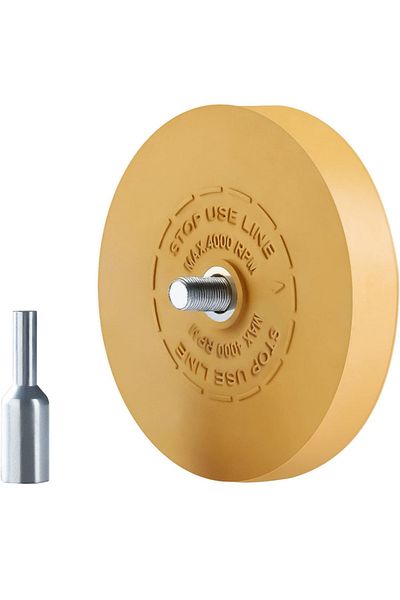 Choice 1 Pc Decal Remover Eraser Wheel Removes Pinstripes Vinyl Tapes Sticker Adhesive Remover Wheel For Dr