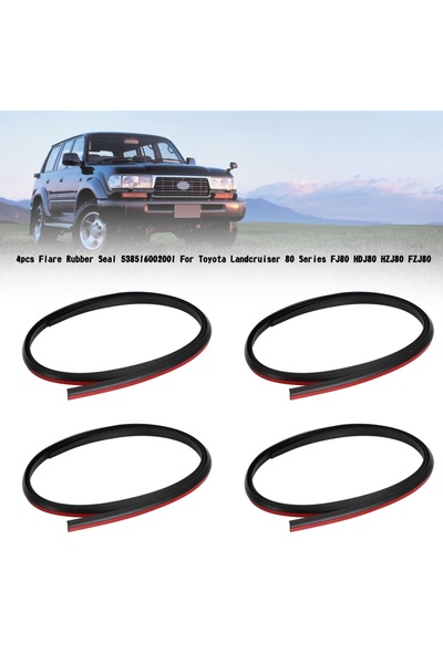 Choice ختم مطاطي 4x Flare من Artudatech 538516002001 لسيارة Toyota Landcruise...