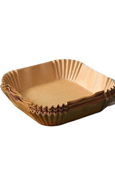 Choice 50 قطعة من الورق الأصفر القابل للاستخدام لمقلاة الهواء، بطانة مقاومة ل...