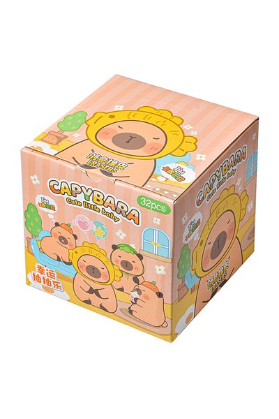 Choice New In 32Pcs/Box Capibala Blind Box Cute Doll Eraser Action Pencil Doll Student Supplies Statione...