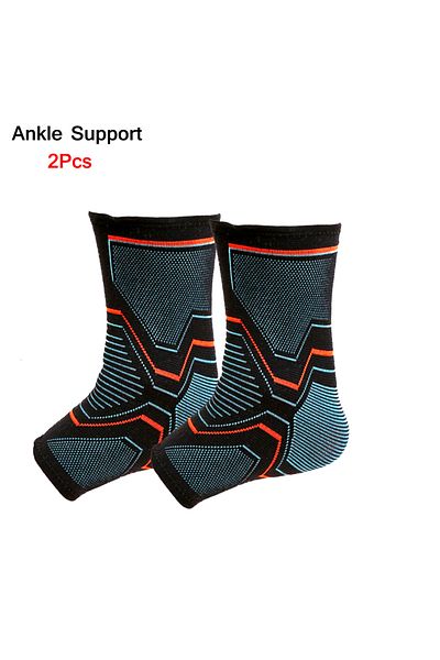 Choice XL 2Pcs 2Pcs Sport Ankle Fixing Supporter Ankle Brace Compression Support Sleeve Elastic Bandage Foo