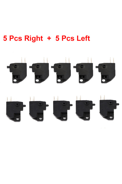 Choice 10 قطع من مفتاح إيقاف الفرامل الأمامي الأيسر/الأيمن للدراجات النارية ا...