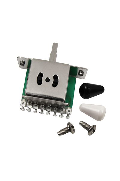 FLEOR 5-way Guitar Switch Pickup Selector Switch With 2 Tips For Tl Style Electric Guitar Parts