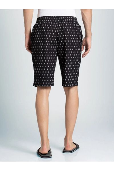 JOCKEY Relax Printed Bermuda shorts 9005-01 Black