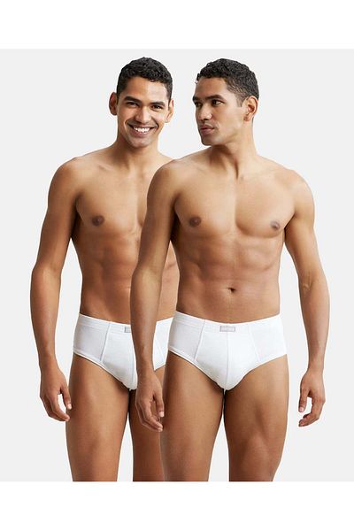 JOCKEY Elance Contour Brief 2Pcs Pck 1009-02 White