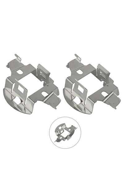 Choice 2pcs H7 HID Headlight Bulb Light Retainer Clip Adapter Holder For BMW For Mercedes Car Lamp Bulbs...