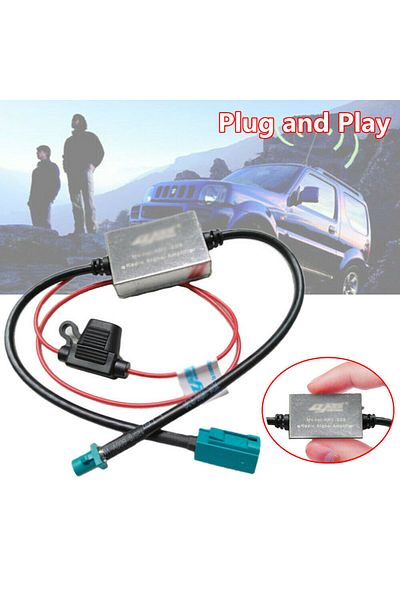 Choice Antenna Signal Amplifier 12V Radio Replacement Vehicle Wire 1pcs ANT-208 Accessories For FAKR A F...
