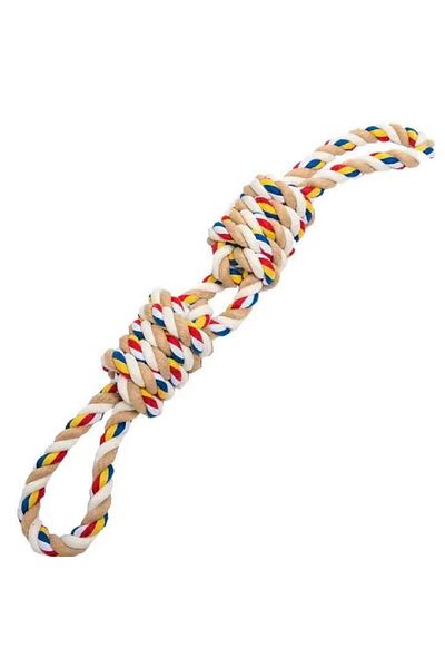 Choice 40cm Rope Toy Pet Indestructible Toy For Medium Large Dogs Tough Nature Cotton Rope Puppy Toy Dog An