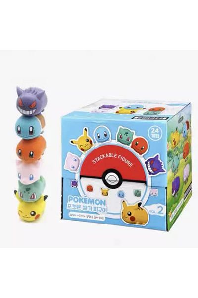Choice Pokemon Pocket Monster Stackable Blind Bag Toys Anime Action Figure Pikachu Model Doll Toys Colle...