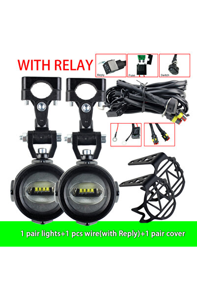 Choice1 مصابيح مساعدة للدراجات النارية من الطراز 1، مصابيح ضباب للقيادة الموض...