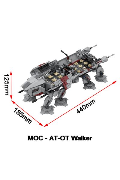 Choice Qr Code Pdf Guide Moc At-ot Walker Moc Building Blocks At-ot Walker Big Space Troop Carrier Modified