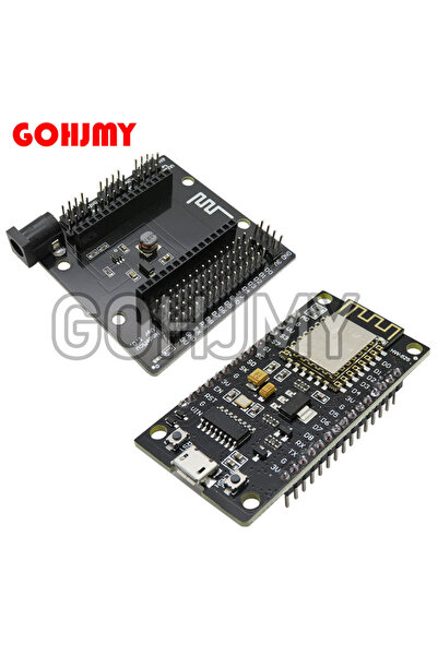 GOHJMY مجموعة تطوير وحدة التحكم الدقيقة Node V3 CH340G KIT NodeMCU + Motor Sh...