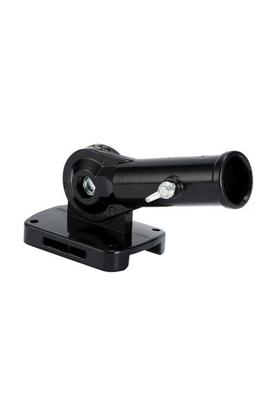 Choice Light Pole Black Flag Pole Bracket Flagpole Base Easy To Install Adjustable With Hardware Flag Pole