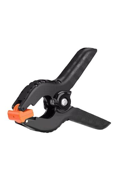 Choice Black 6pcs 3inch Spring Clamps Heavy Duty Plastic For Background Muslin Canvas Paper Chromakey Scree