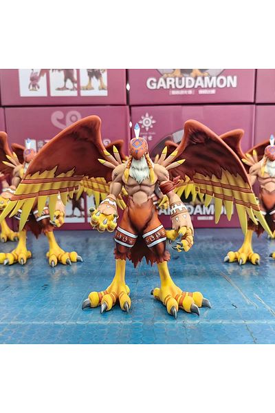 Choice 18cm Digimon Adventure Anime Figure Garudamon Figures Stand Entirely Model Pvc Statue Doll Collec...