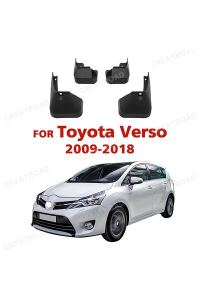Choice Car Mud Flaps For Toyota Verso 2009-2018 Mudflaps Splash Guards Mud Flap Mudguards Fender 2010 20...