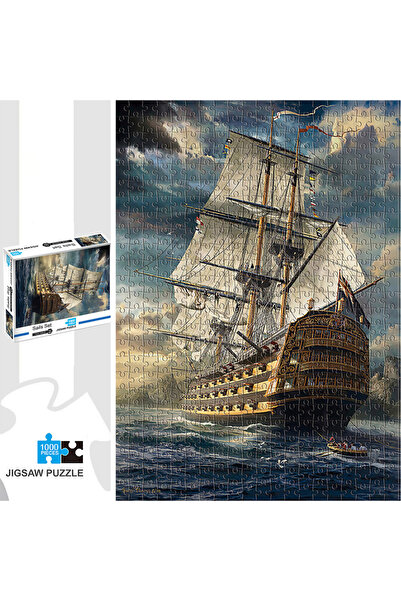 Choice مجموعة أشرعة مكونة من 1000 قطعة من ألعاب الألغاز المخصصة لديكور المنزل...