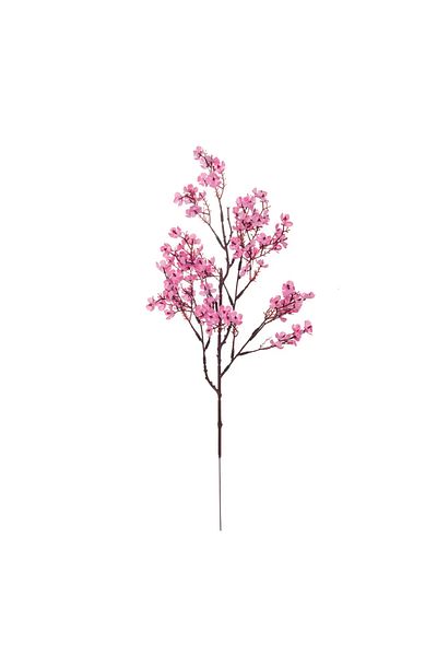 Choice 1 Piece Pink 1pc Artificial Flower Cherry Blossoms Baby's Breath Gypsophila Fake Flowers Diy Wedding