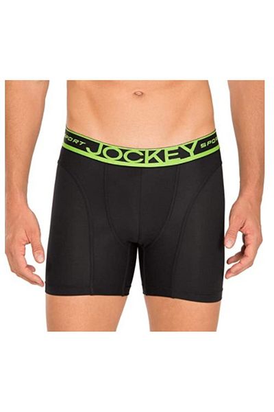 JOCKEY Sport Performance Boxer Brief  SP57-01 Black