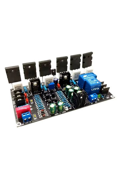 Choice 300w With Relay Upgraded Version 300w Mono Power Amplifier 1943 5200 High Power Tube Amp Board Wit