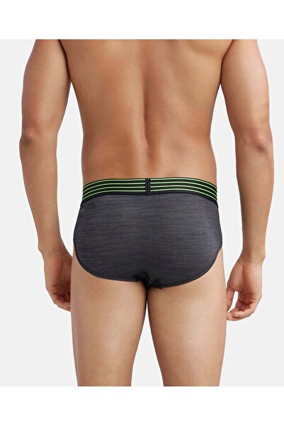 JOCKEY Move-Mens Microfibre Sports Brief-MM04-01 Black