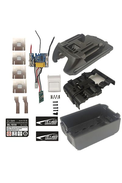 Choice علبة بطارية 5S2P 18650 لوحة دائرة حماية الشحن لـ MAKITA 18V BL1830 3.0Ah 6.0Ah مع...