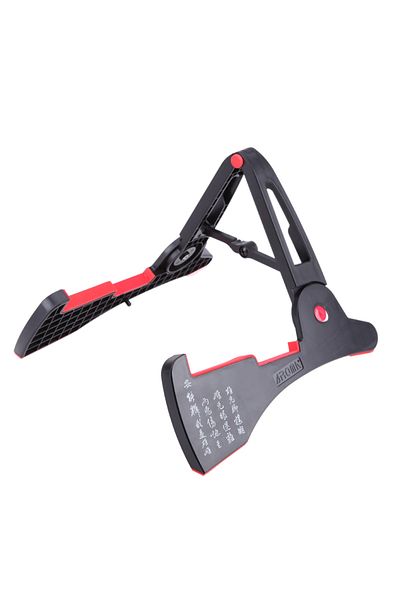 Choice Black Aroma Ags-03 Guitar Stand A-frame Holder Bracket For Acoustic Guitar Bass Stringed Instrument