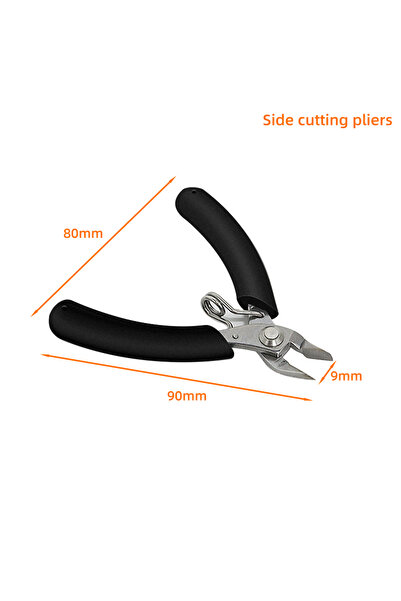 Choice كماشة قطرية 1 قطعة كماشة صغيرة ذات أنف إبرة إكسسوارات المجوهرات / صغير...