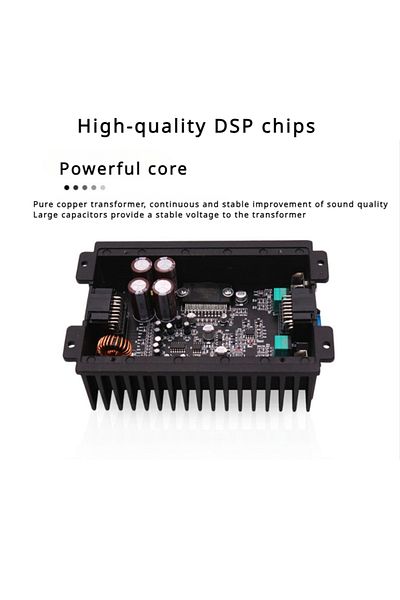 ZUIDID 4CH DSP Power Amplifier Car Audio Android Large Screen Dedicated Amplified Car Woofer Car Intelli...